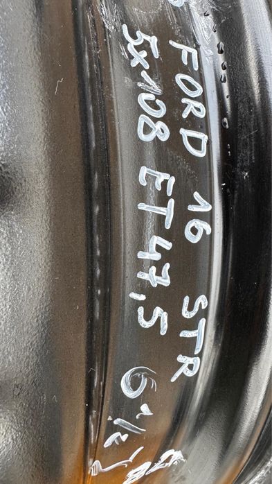 Felgi stalowe 16” 5x108 strukturalne Ford Volvo