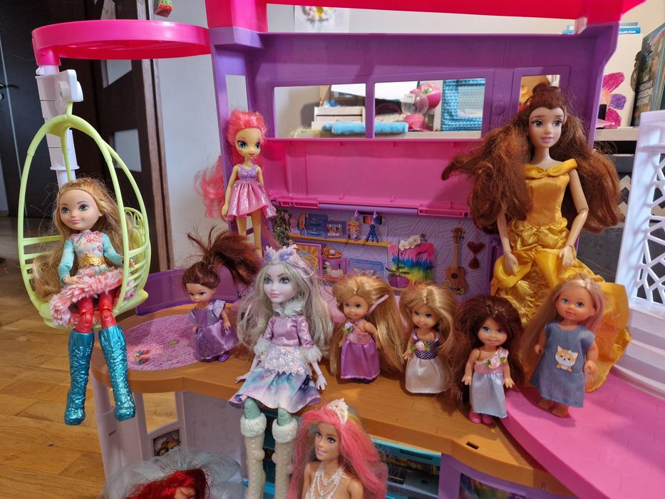 Lalka Barbie, Chelsea, Ever After High i inne