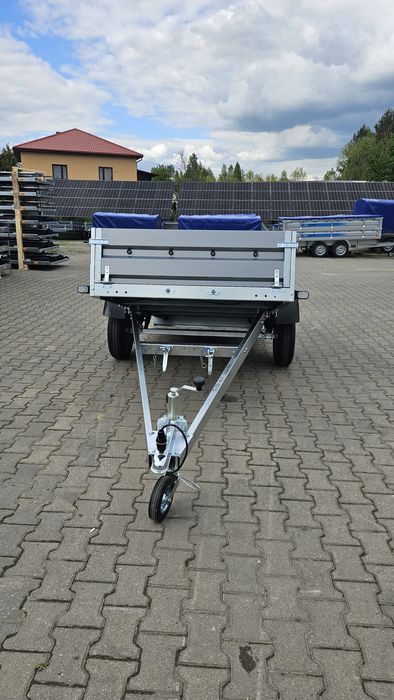 Przyczepa przyczepka Tractus Multi Flex 263x125x35 na resorach .