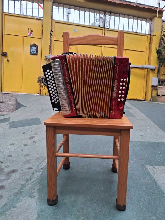 Vendo consertina hohner corona 3 em muito bom estado