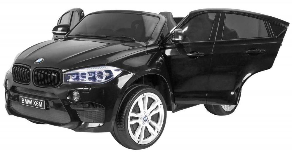 Auto Autko samochód BMW X6M 240W dwuosobowe na akumulator