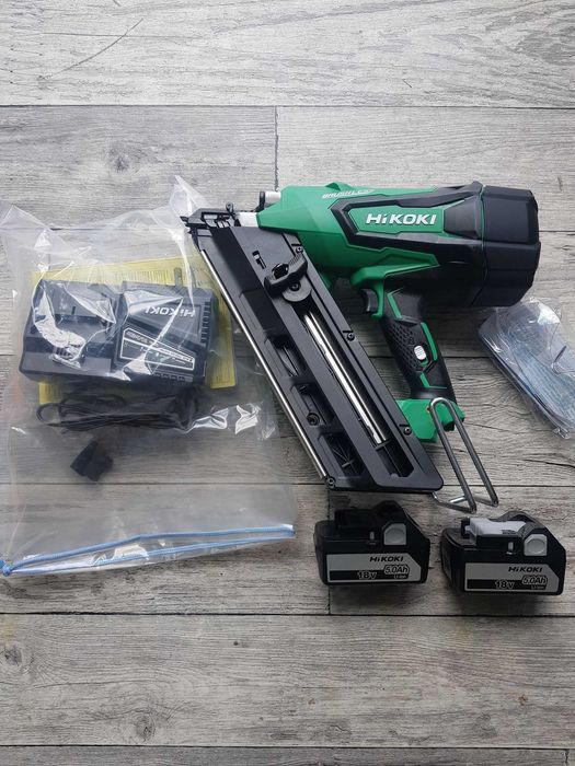 Gwoździarka akumulatorowa Hikoki 50 mm do 90 mm nowa gwarancja