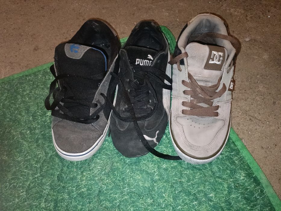 dc shoes, Puma e Etnies