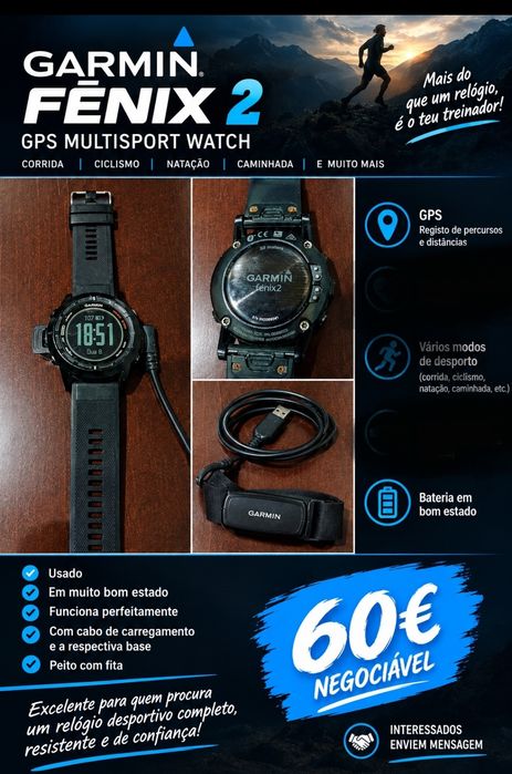 Relogio Garmin fenix 2
