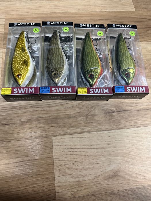 Glidebait Westin / Swimbait Westin / Вестин Свим/Джерк на щуку