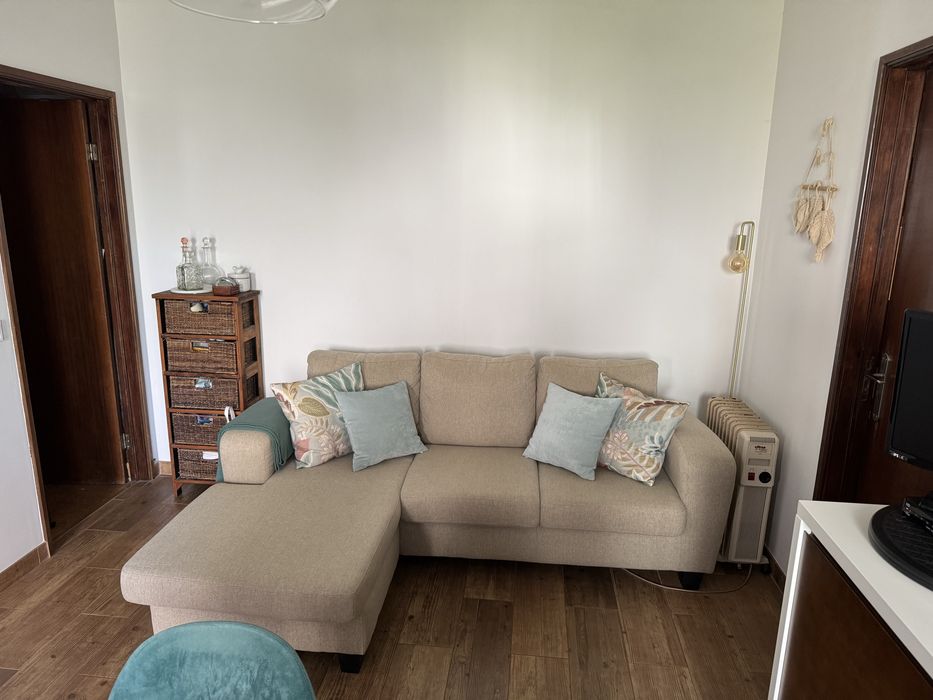 Sofá chaise longue 3 lugares