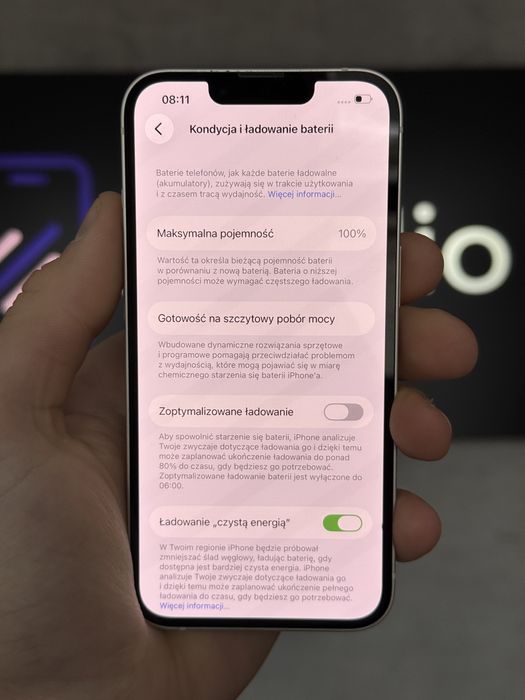 RATY 0% iPhone 13 128GB BATERIA 100% GWARANCJA 12 miesiecy!!!