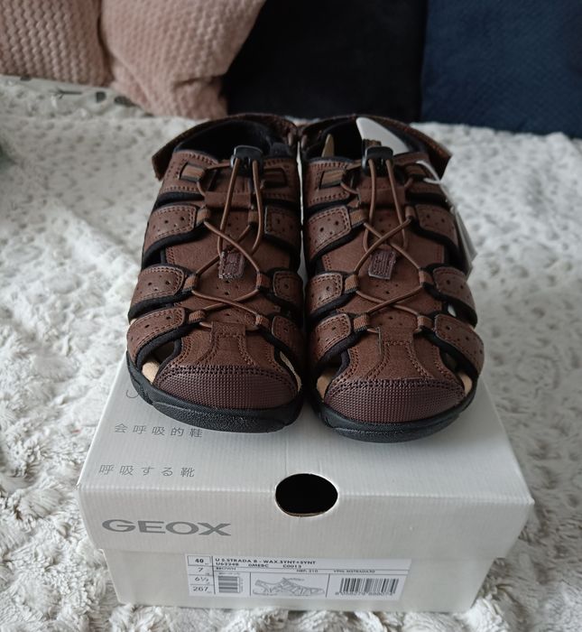 Sandały Geox Uomo Strada U6224B