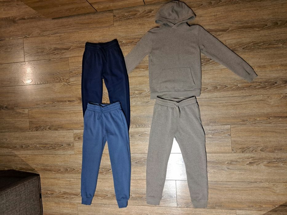 Wszystko H&M 146 jogery bluza spodnie dresowe dresy