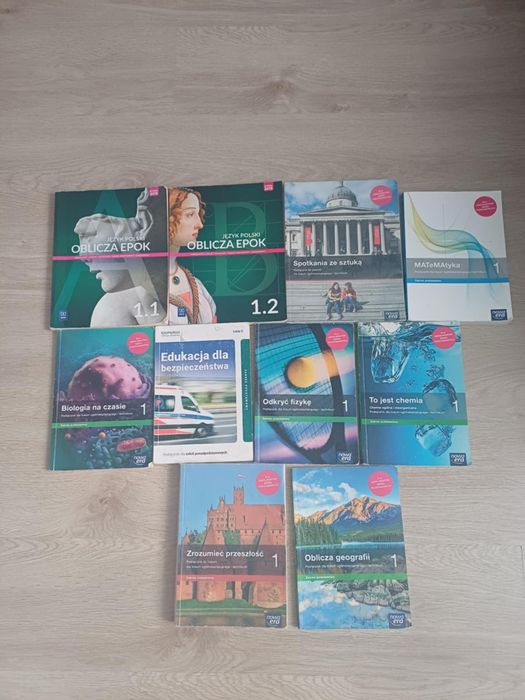 Podręczniki do liceum I technikum