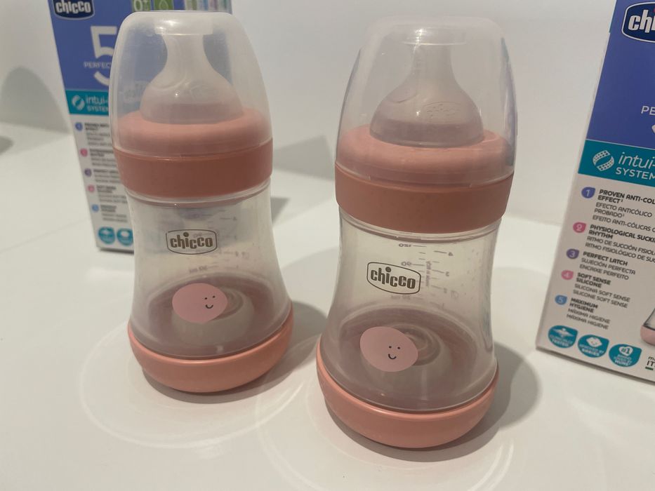 2 biberões chicco Perfect 5 - 150ml