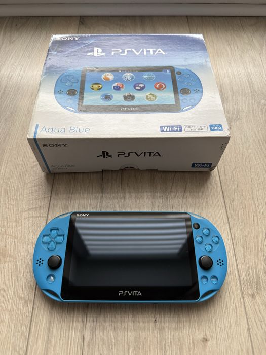 Playstation Vita PS Vita Aqua Blue z Japonii