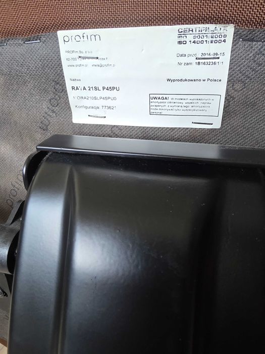 Ergonomiczny fotel Profim Raya