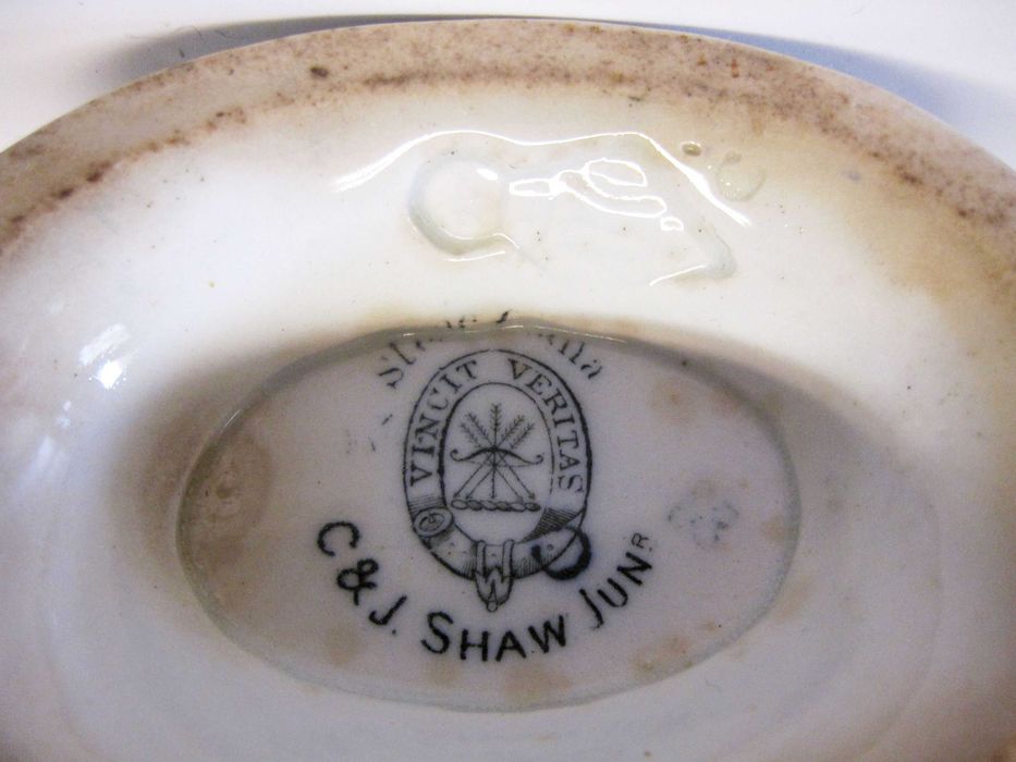 antiga molheira em porcelana Stone China C&J Shaw Junior