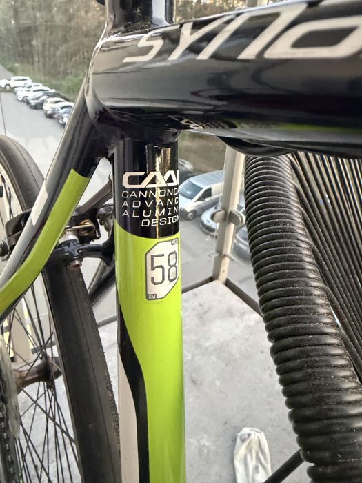Rower szosowy cannondale synapse rozmiar 58