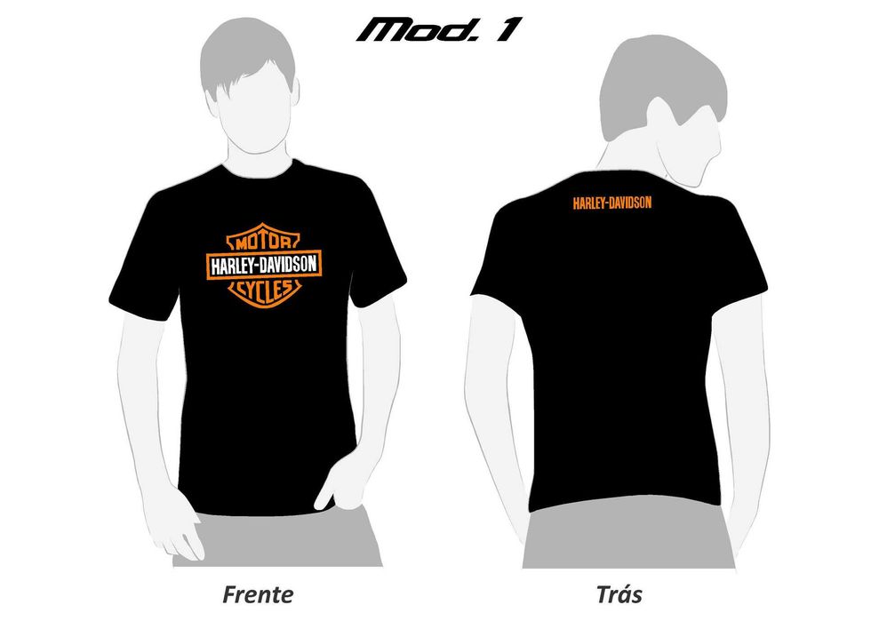 Tshirts Harley Davidson - NOVAS