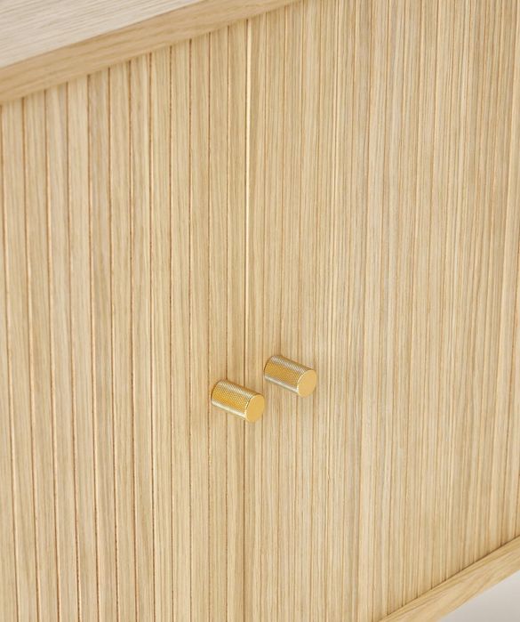 Komoda z ryflowanym frontem Calary 160x75 cm