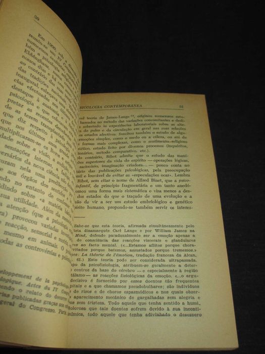 Livro A Psicologia contemporânea F. L. Mueller