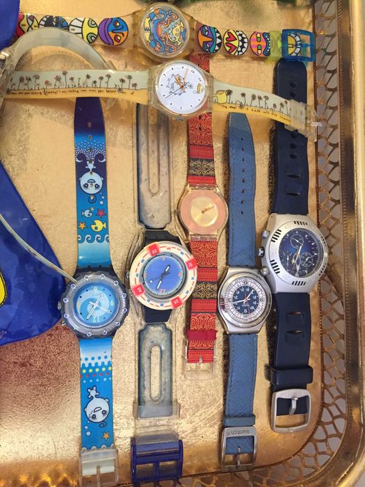 Relógios Swatch Vintage. De Colecção. Yellow Submarine; Gnomomania