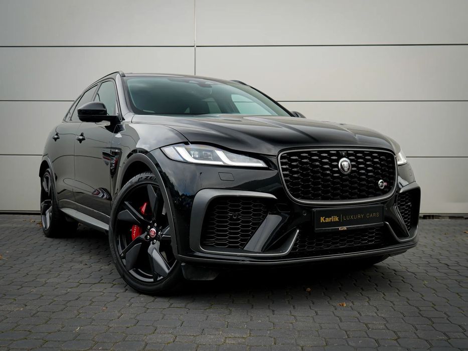 Jaguar F-Pace 5.0 V8 P550 AWD SVR / bezwypadkowy / serwis ASO / FV23%