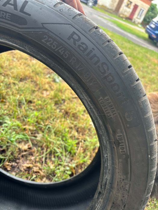 Opony Uniroyal Rainsport 5 l 225/45 R17 jak nowe.