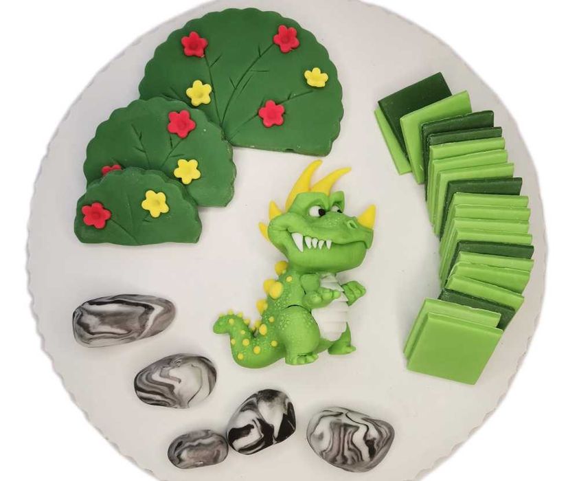 Zestaw na tort Dino, Dinozaur
