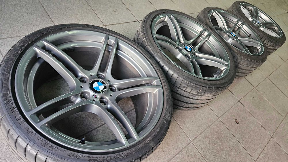 Koła 19" STAN IDEALNY (Felgi + Opony) BMW Styling 313M 5x120 + Michelin Pilot Sport 4 S + TPMS (E90/E91/E92/E93/E46/Z4)