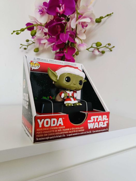 Nowy Funko Pop Star Wars Edge-Sitter Yoda Bobble-Head