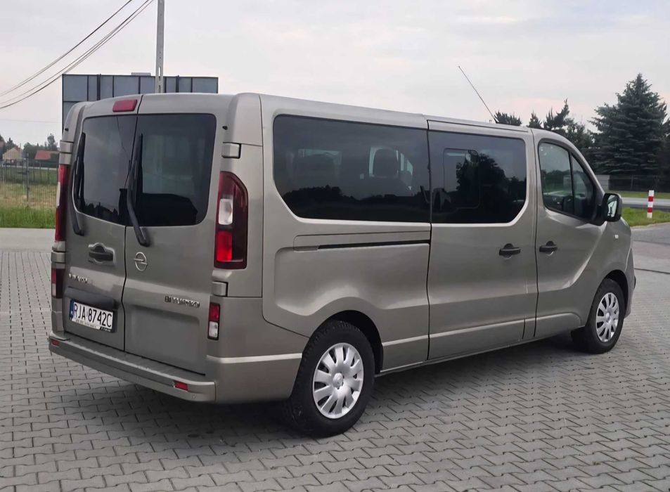 Opel Vivaro Long L2 1.6 BiTurbo 125 KM | 9 os. | I właściciel | Bezwypadkowy