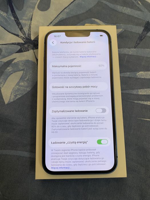 Iphone 13 128gb 92% bateria