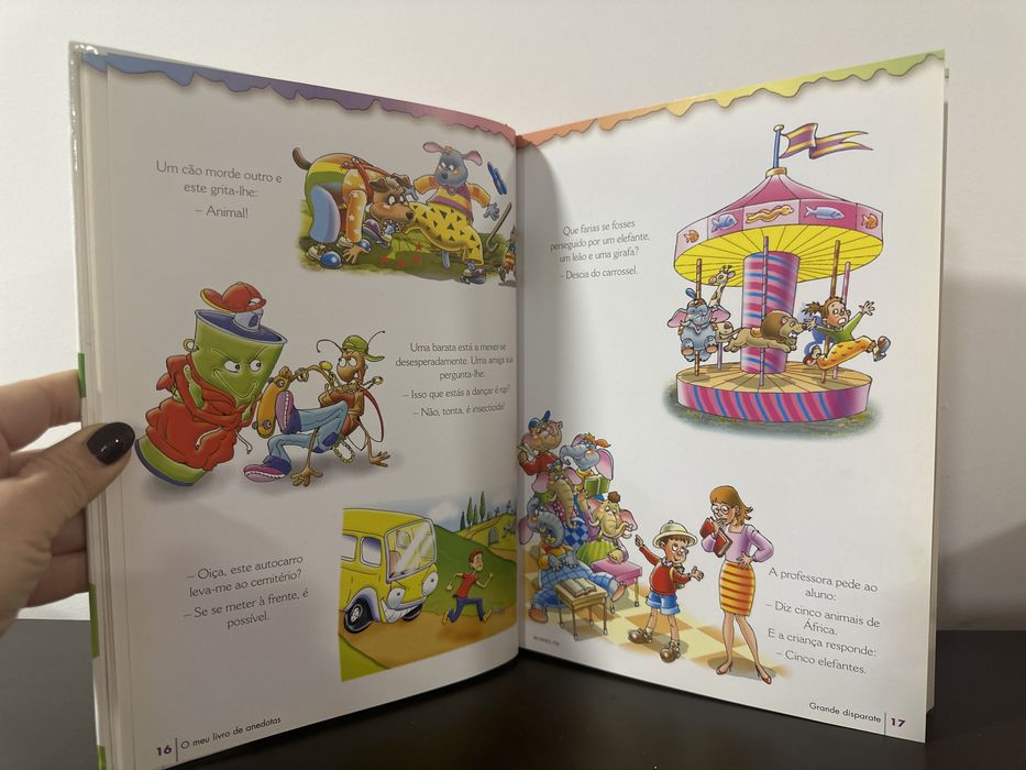 Livros de anedotas e adivinhas