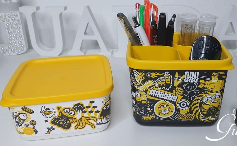 Conjunto Minions Tupperware