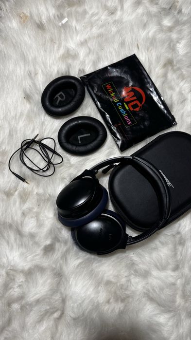 Bose QC 2023 + wicked cushions col gel