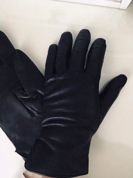 Luvas pele pretas El corte inglês