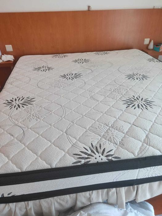 Colchão para cama de casal king size 2x1.80m