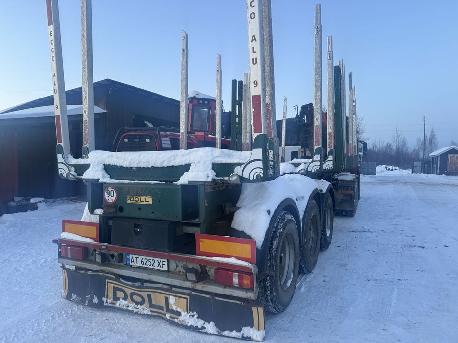 Лісовоз Volvo FMx460 6x6 Euro5+причеп (свіжопригнаний) 114тис пробігу