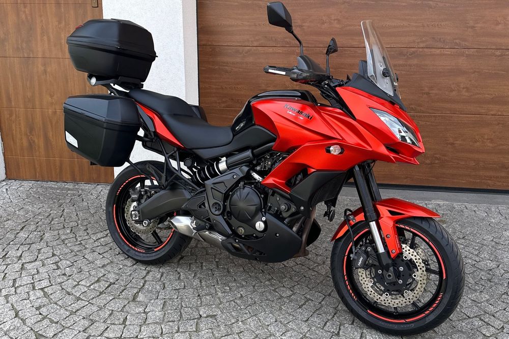 Kawasaki Versys 650 650 2016r Kufry Serwisowany w ASO ABS Transport Raty