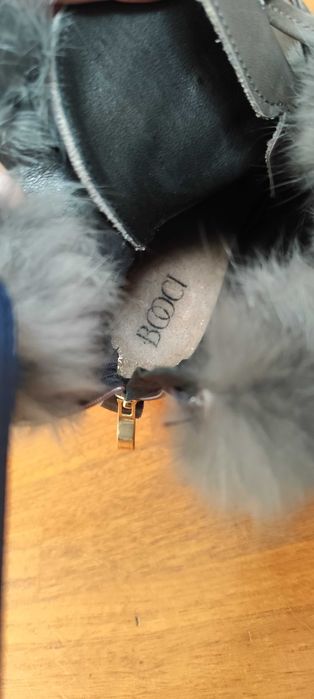 Botki Booci Fur, r. 37
