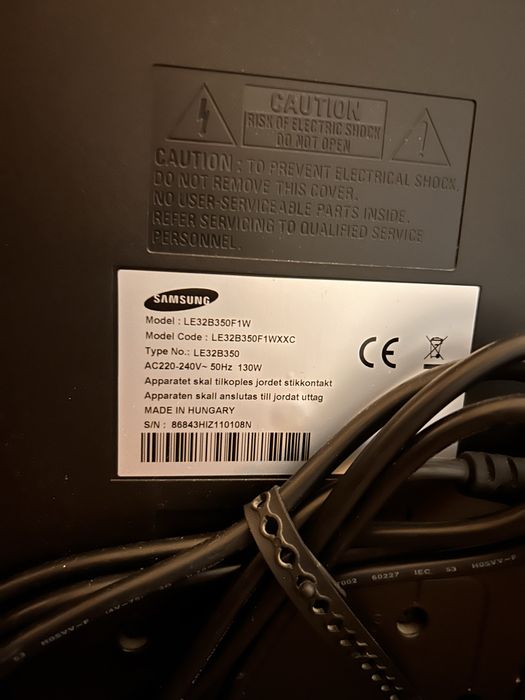 TV Samsung LE32B350F1W