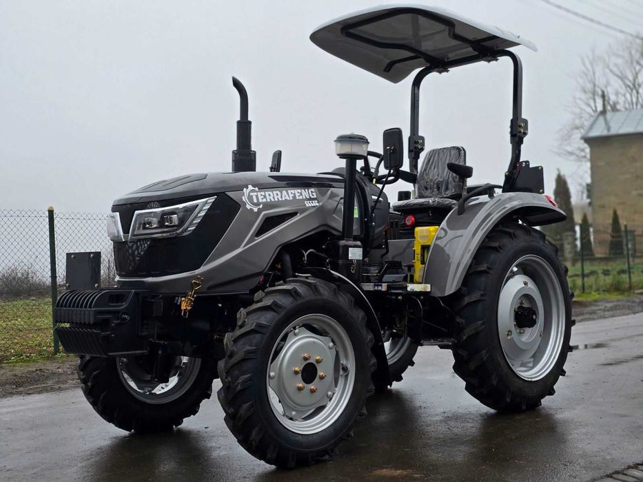 Повнопривідний трактор TERRA FENG 555XG із євронавіскою,козирок, серга