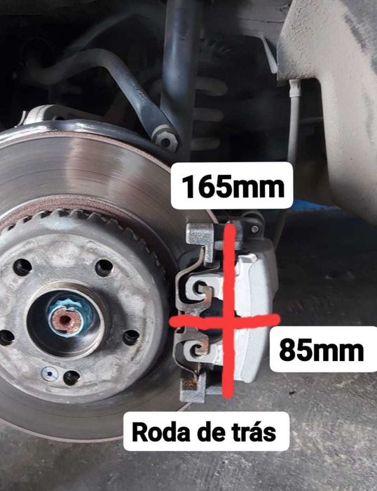 Capas d travões em alumínio Mercedes GLS