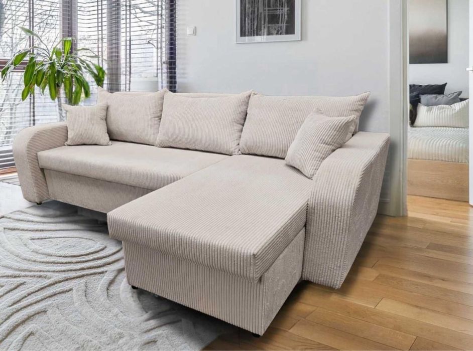 Naroznik Leo L Funkcja spania szybka dostawa