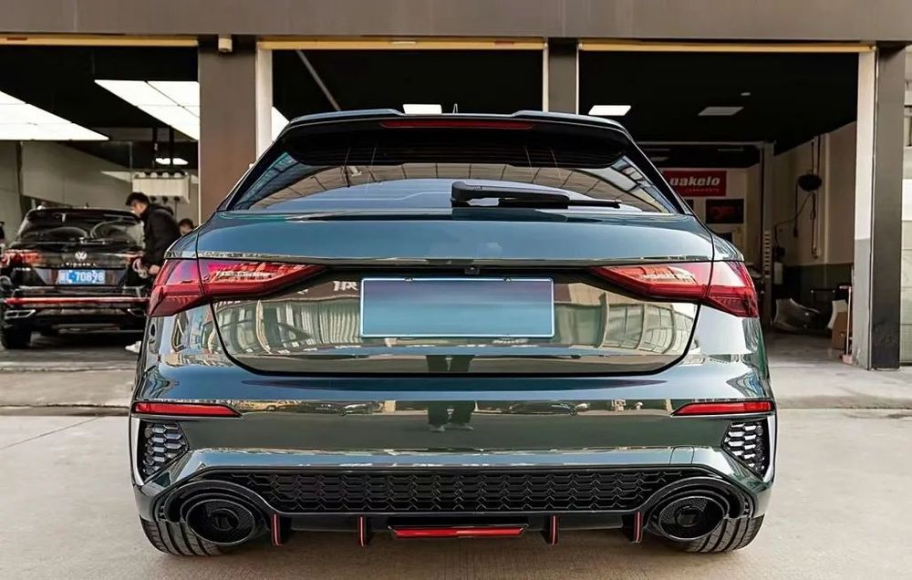 Difusor com Ponteiras Audi A3 8Y Hatchback (2021 em diante)
