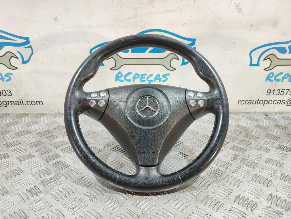 Volante Completo em Pele Multifunções Mercedes Benz SLK R171