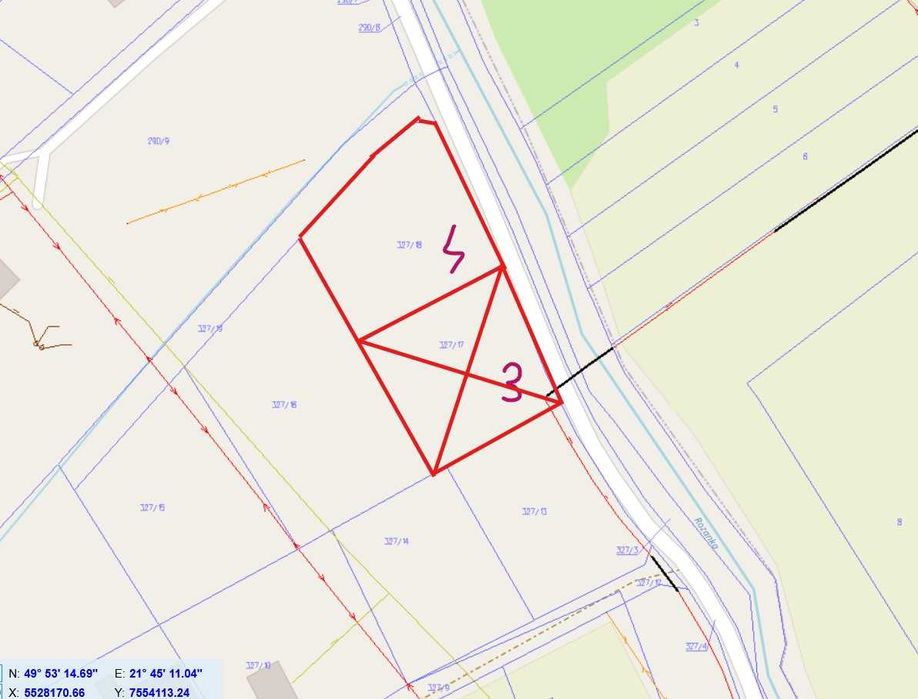 Działka 10 ar | Dobrzechów | WZ | Media |