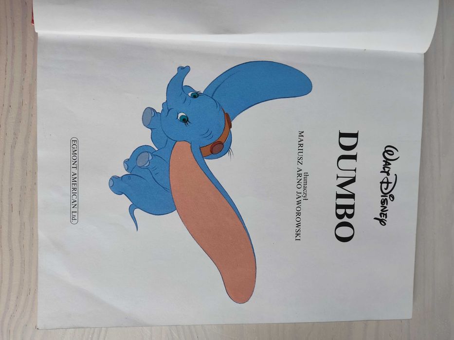 Książka bajka ‘’Dumbo’’ Walt Disney