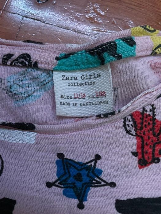 T-shirt de menina da Zara
