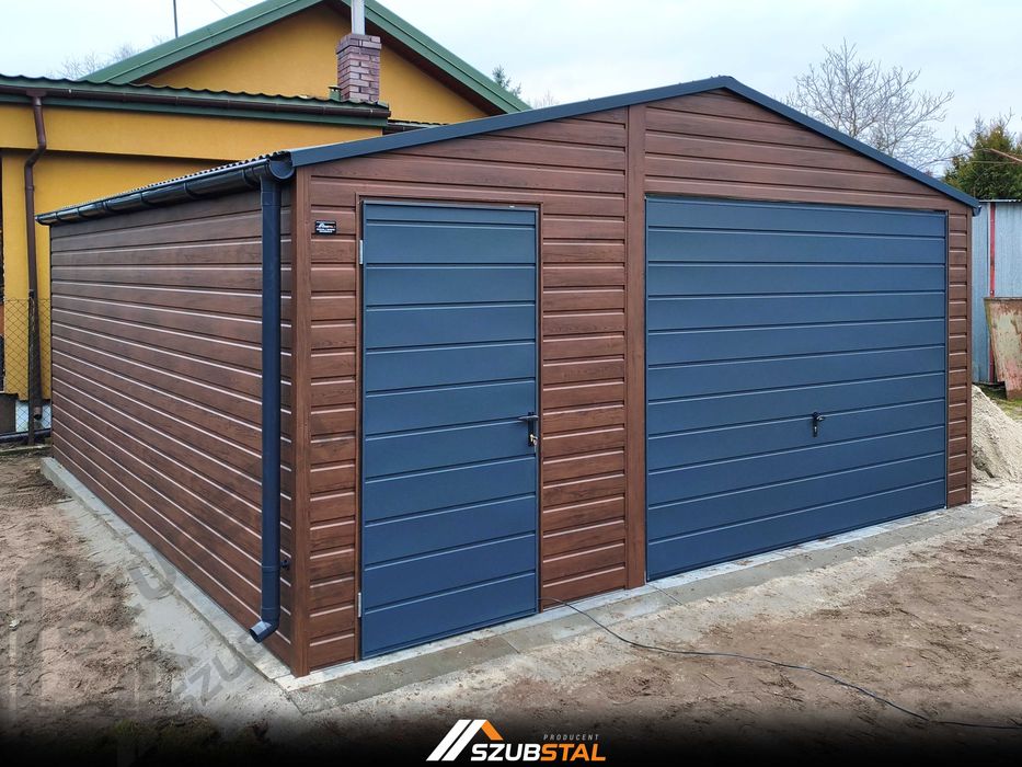 Garaż blaszany 6x5 6x5,80 6x6 9x5 9x6 PRODUCENT seria Premium Line