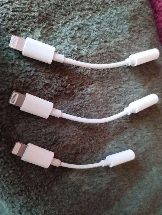 Шнур адаптер Lightning - Jack 3,5 для Iphone