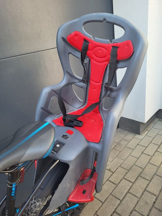 Fotelik rowerowy + kask Gratis